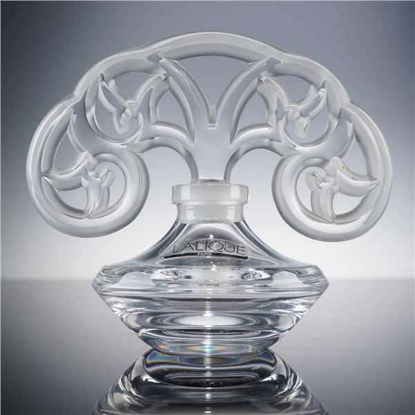 Lalique Crystal Tourbillon Perfume Bottle