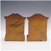 Image 4 : Pair of Ronson Metal Bookends, Bronze-clad Monk Reading