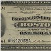 Image 3 : 1918 $1 Federal Reserve Bank Boston Banknote PMG Graded 35 Choice Very Fine