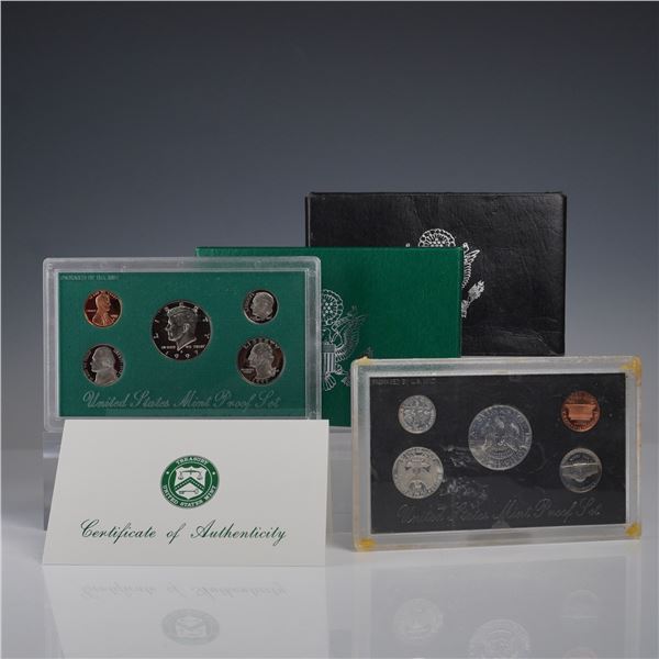 2pc 1997-S United States Mint Proof and Silver Set