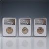 Image 1 : Set of 3 American Innovation Dollars, NGC Certified GEM Proof and Brilliant