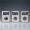 Image 2 : Set of 3 American Innovation Dollars, NGC Certified GEM Proof and Brilliant