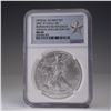 Image 1 : 2007-W American Silver Eagle Type 1 Dollar NGC Graded MS 69 Burnished