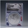 Image 1 : 2021-W US 1oz Silver Eagle (T-2) ANACS MS70 First Strike Burnished