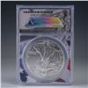 Image 3 : 2021-W US 1oz Silver Eagle (T-2) ANACS MS70 First Strike Burnished