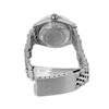 Image 9 : Rolex Ladies Stainless Steel Silver Index Diamond Bezel Date Watch With Rolex Bo