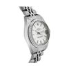 Image 3 : Rolex Ladies Stainless Steel Silver Index Dial Engine Turn Bezel Jubilee Band Da