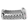 Image 8 : Rolex Ladies Stainless Steel Silver Index Diamond And Ruby Rolex Date Wristwatch