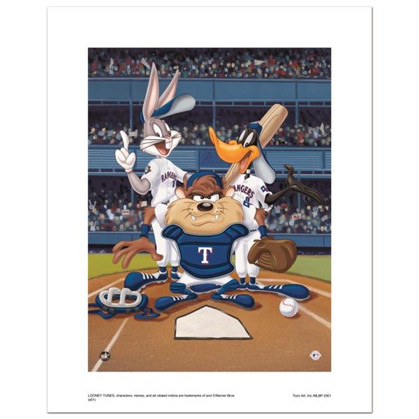 At the Plate (Rangers) by Looney Tunes,