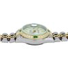 Image 6 : Rolex Ladies 18K Two Tone Gold And Steel Silver Index Diamond Lugs And Emerald D