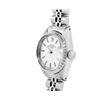 Image 3 : Rolex Ladies Stainless Steel 26MM Silver Index Engine Turn Bezel Date Wristwatch