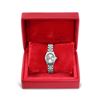 Image 9 : Rolex Ladies Stainless Steel 26MM Silver Index Engine Turn Bezel Date Wristwatch