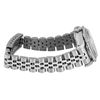 Image 8 : Rolex Ladies Stainless Steel Quickset Silver Index Diamond Bezel Date Watch With