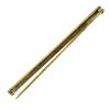 Image 3 : Antique Solid 14K Yellow Gold Rectangular Textured Work Bar Pin Brooch