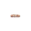 Image 2 : 14kt RG Stack Diamond Ring
