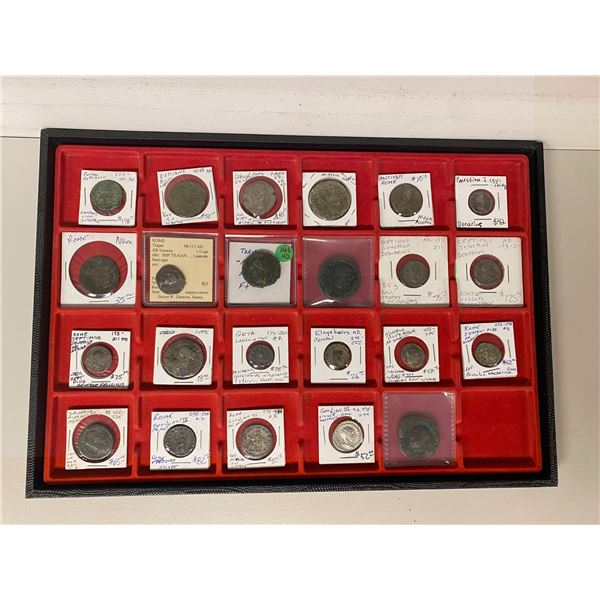 ROMAN EMPIRE: LOT of 23 coins
