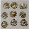 Image 2 : ARABIA: QATABAN: LOT of 10 AR hemidrachms