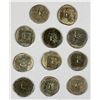 Image 2 : PARTHIAN KINGDOM: LOT of 11 silver drachms
