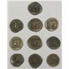 Image 2 : PARTHIAN KINGDOM: LOT of 10 silver drachms