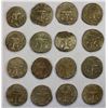 Image 2 : SASANIAN KINGDOM: Ardashir I, 224-241, LOT of 16 billon "tetradrachms"