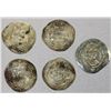Image 1 : SASANIAN KINGDOM: Ardashir III, 628-630, LOT of 5 silver drachms