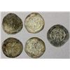 Image 2 : SASANIAN KINGDOM: Ardashir III, 628-630, LOT of 5 silver drachms