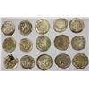 Image 2 : SASANIAN KINGDOM: LOT of 15 silver drachms