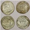 Image 2 : SASANIAN IMITATIVE ISSUES: LOT of 4 silver drachms