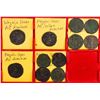 Image 1 : ALCHON HUNS: LOT of 11 copper coins