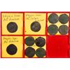 Image 2 : ALCHON HUNS: LOT of 11 copper coins