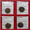 Image 1 : HEPHTHALITE: LOT of 4 copper pieces