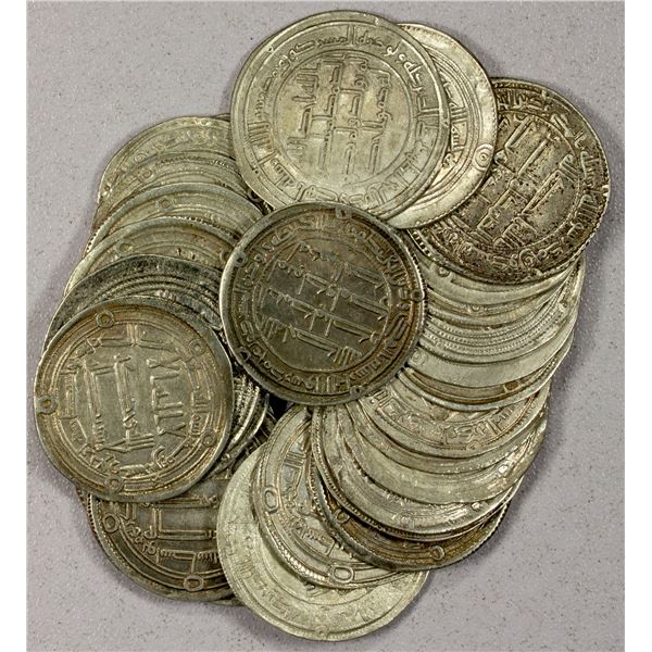 UMAYYAD: LOT of 27 silver dirhams