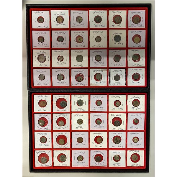 UMAYYAD: LOT of 50 copper fulus