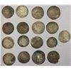 Image 1 : ABBASID: al-Muqtadir, 908-932, LOT of 17 silver dirhams