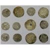 Image 2 : ABBASID OF YEMEN: LOT of 12 silver sudaysis (1/6 dirham)