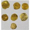 Image 1 : SAFFARID: Khalaf b. Ahmad, 972-980 & 981-1000, lot of 7 fractional dinars, Sijistan (when visible)