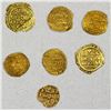 Image 2 : SAFFARID: Khalaf b. Ahmad, 972-980 & 981-1000, lot of 7 fractional dinars, Sijistan (when visible)