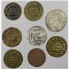Image 1 : SAMANID: LOT of 6 copper and 2 silver coins
