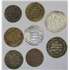 Image 2 : SAMANID: LOT of 6 copper and 2 silver coins