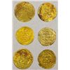 Image 2 : GHAZNAVID, etc.: LOT of 6 gold dinars