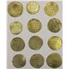 Image 2 : GREAT SELJUQ: Sanjar, 1118-1157, LOT of 12 pale to very pale AV dinars