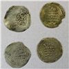 Image 2 : GREAT SELJUQ: Sanjar, 1118-1157, LOT of 4 debased AV dinars