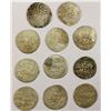 Image 2 : QARLUGHID: al-Hasan Qarlugh, 1224-1249, LOT of 11 silver tankas