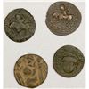 Image 1 : ARTUQIDS OF MARDIN: LOT of 4 pictorial AE dirhams