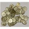 Image 1 : GIRAY KHANS (CRIMEA): Dawlat Giray I, 1550-1570, LOT of 50 silver akçes
