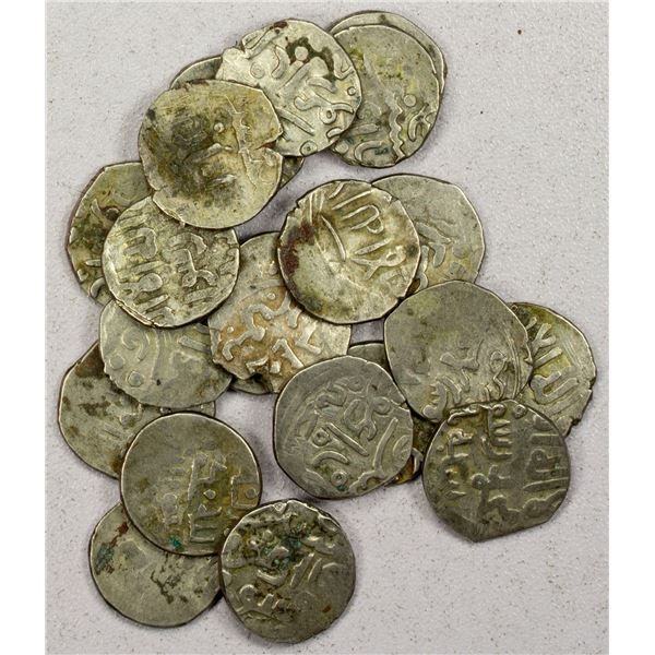 ILKHAN: Arghun, 1284-1291, LOT of 21 silver coins
