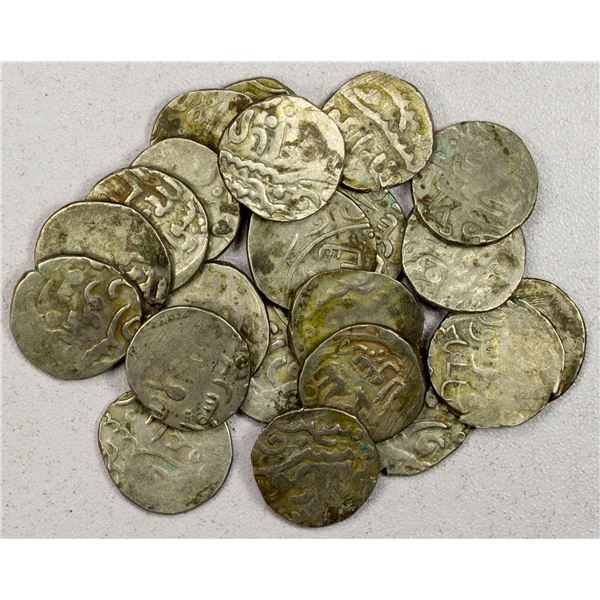 ILKHAN: Arghun, 1284-1291, LOT of 22 silver coins