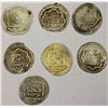 Image 1 : KARTS: temp. Mu'izz al-Din Husayn, 1332-1369, LOT of 7 silver twelvy-dirham silver coins