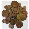 Image 1 : MANGHIT OF BUKHARA: LOT of 46 copper coins