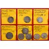 Image 2 : DURRANI: Ahmad Shah, 1747-1772, LOT of 9 silver rupees